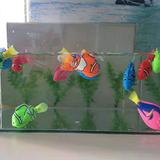 211A-8Tamagotchi cat swimming fish