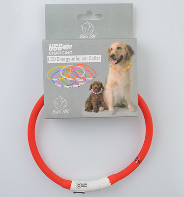 Luminescent collar silicone